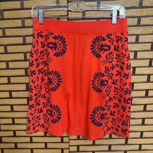 Lemon Way Red‎ And Navy Skort Size Small
